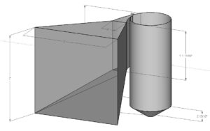 Steel Bullet trap schematic